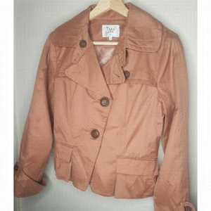 Tara jarmon | Dusty Rose Short Trench Jacket